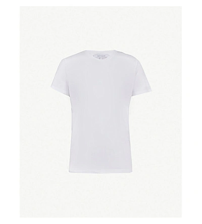 Ninety Percent Jenna Cotton-jersey T-shirt In White