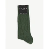 Falke Lhasa Wool-cashmere Socks In Racing Green