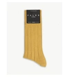 Falke Lhasa Wool-cashmere Socks In Light Greymel