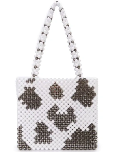 Susan Alexandra Opening Ceremony Margaret Bag In White