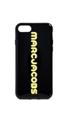 Marc Jacobs Logo Iphone 8 Case In Black Multi