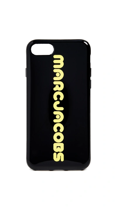 Marc Jacobs Logo Iphone 8 Case In Black Multi