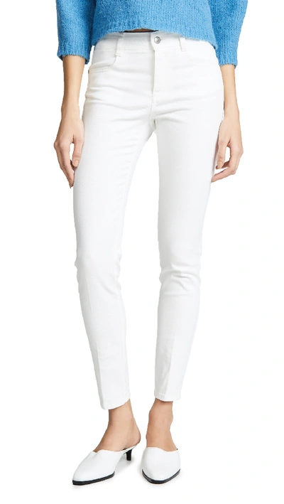Stella Mccartney Skinny Trousers In White