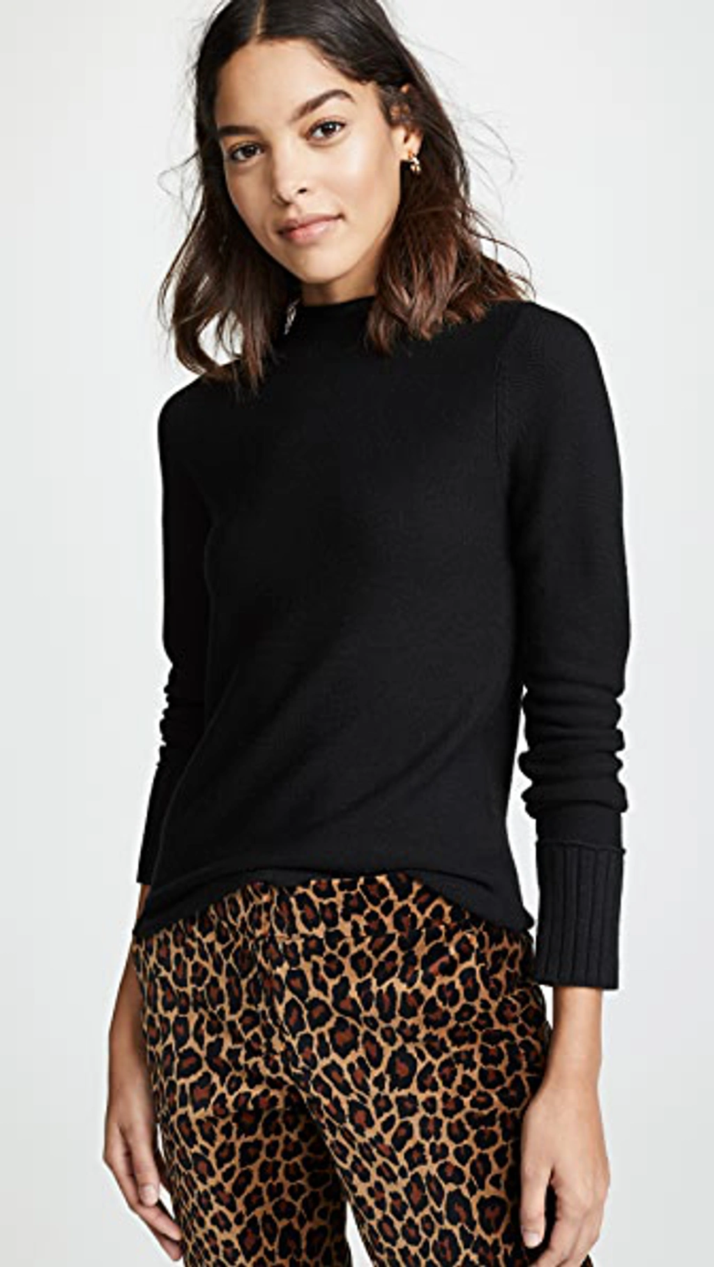 Club Monaco Tommie Merino Sweater In Black ModeSens