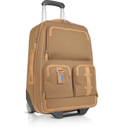 Piquadro Land - Carry-on Trolley In Brown
