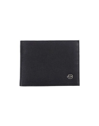 Piquadro Wallets In Dark Brown
