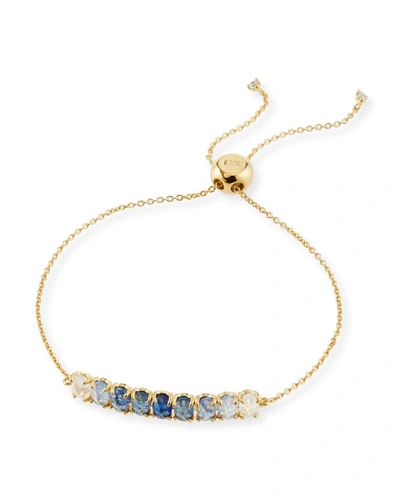 Tai Ombre Crystal Pull-tie Bracelet In Blue