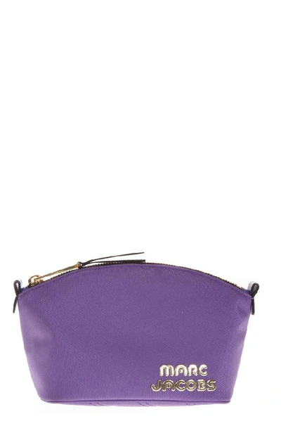 Marc Jacobs Nylon Travel Pouch In Purple