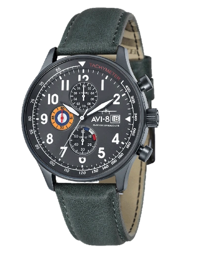 Avi-8 Hawker Hurricane Watch In Green