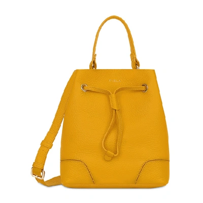 Furla Stacy Bucket Bag S Cipresso E In Yellow