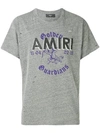 Amiri Team Tee T-shirt In Gray