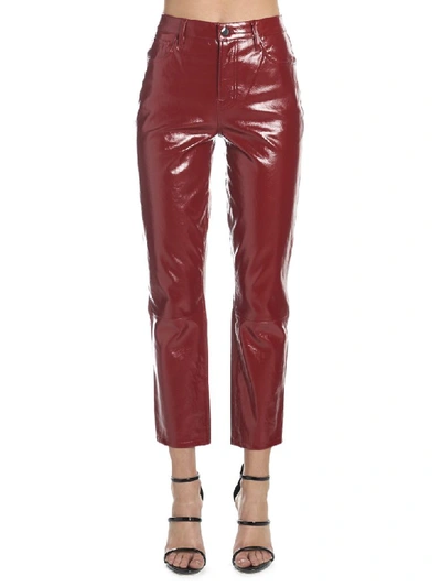 J Brand Ruby Pants In Red