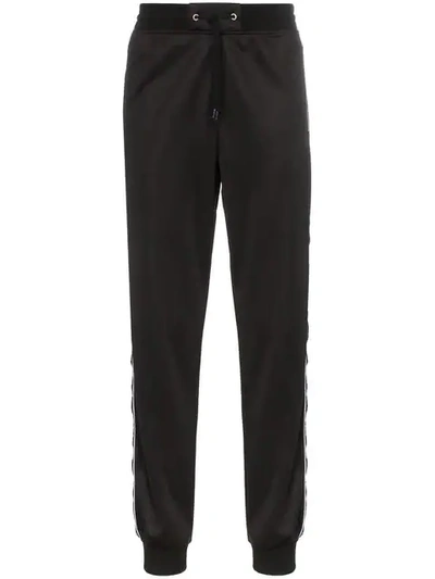 Givenchy Logo Stripe Track Pants In Black