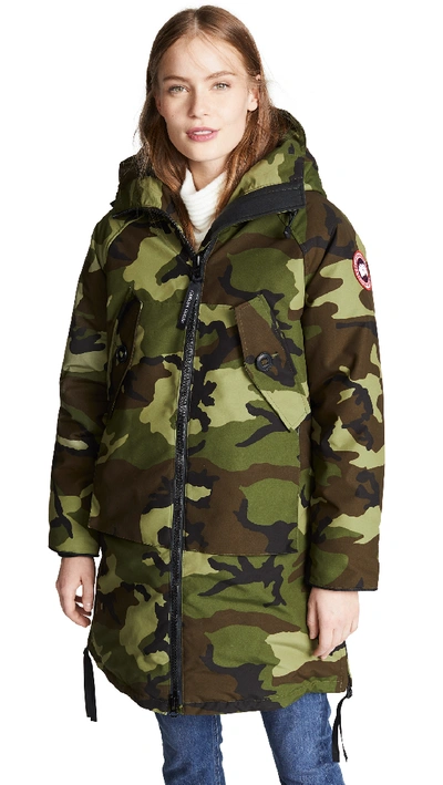 Canada Goose Olympia Parka In Camo | ModeSens