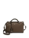 Fendi Medium By The Way Leather Satchel In Brown