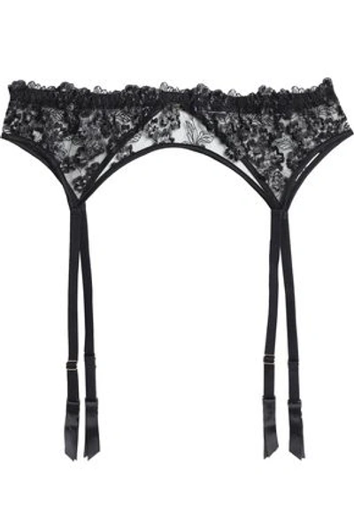 Mimi Holliday By Damaris Woman Lace Suspender Belt Black