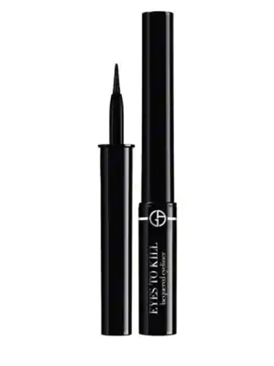 Giorgio Armani Eyes To Kill Lacquered Liquid Eyeliner In Black