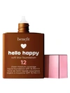 Benefit Cosmetics Hello Happy Soft Blur Foundation In Shade 12 Dark Neutral Warm