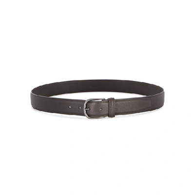 Anderson's Brown Grained Leather Belt