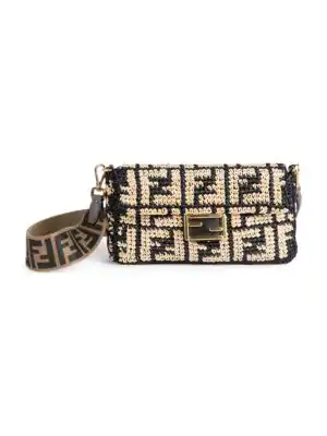 fendi baguette raffia