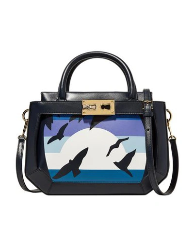 Gianfranco Lotti Handbag In Dark Blue