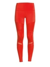 Alo Yoga High Waist Moto Leggings In Cherry Pop