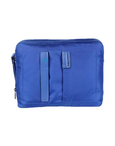 Piquadro Work Bag In Blue