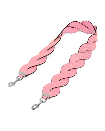 Loewe Wavy Stitches Strap For Handbag In Pink