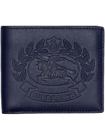 Burberry shop crest wallet