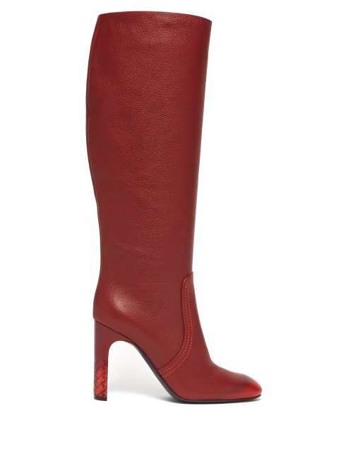 bottega veneta red heels