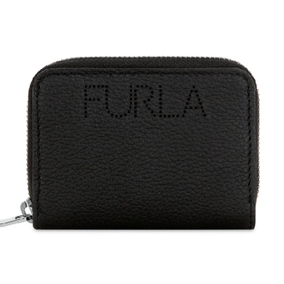 Furla Man Ulisse Credit Card Case Blu D In Neutrals