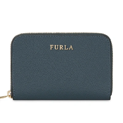 Furla Babylon Keycase Ardesia E In Blue