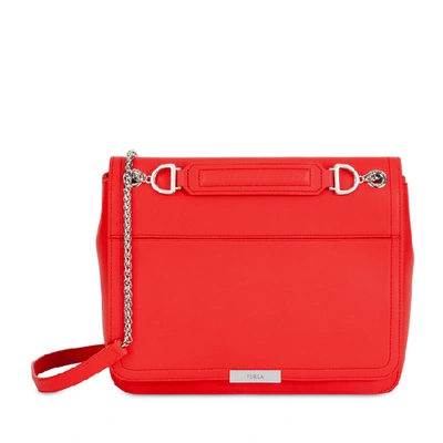 Furla Deliziosa Shoulder Bag M Ibisco E In Red