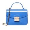 Furla Candy Mini Crossbody Lavanda E In Blue