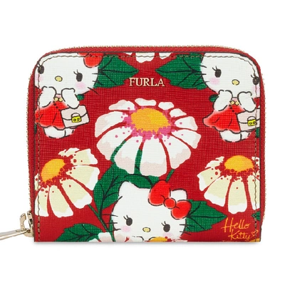 Furla Kitty S Rundum-reissverschluss Toni Ruby In Red