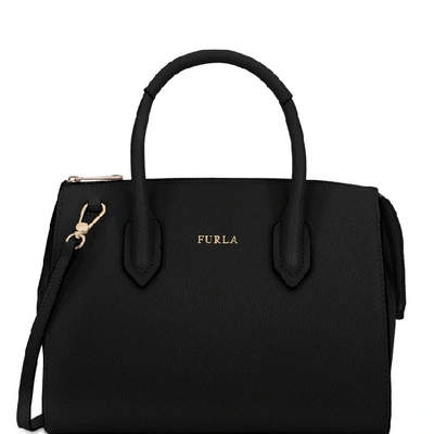 Furla Pin Bowlingtasche S Onyx In Black