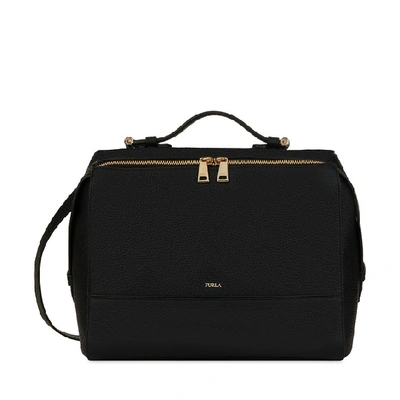 Furla Excelsa Henkeltasche Onyx In Black