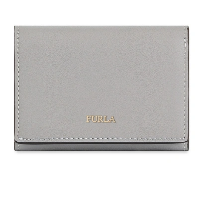 Furla Babylon Tri-fold Portemonnaie Ardesia E In Black