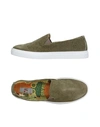 Yab Sneakers In Military Green
