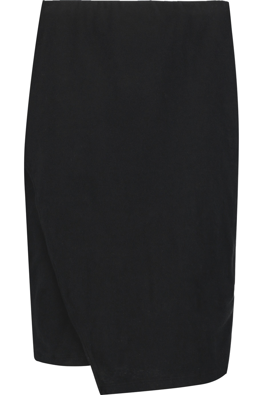 James Perse Stretch Cotton-blend Jersey Skirt | ModeSens