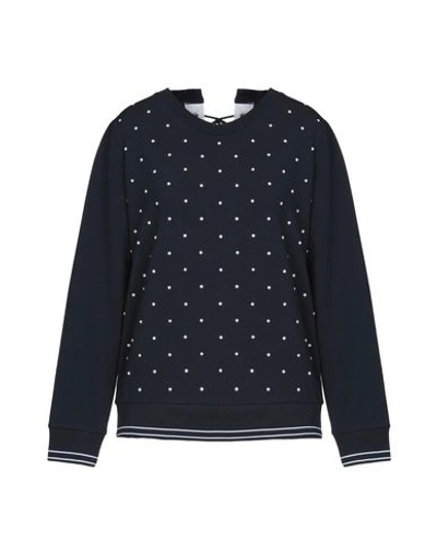 Blugirl Folies Sweatshirts In Blue