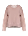 Crossley Sweatshirt In Pastel Pink