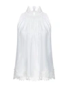 Elisabetta Franchi Tops In White