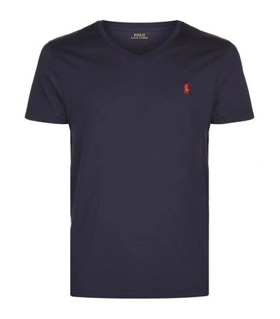 Polo Ralph Lauren Classic Logo V-neck T-shirt | ModeSens