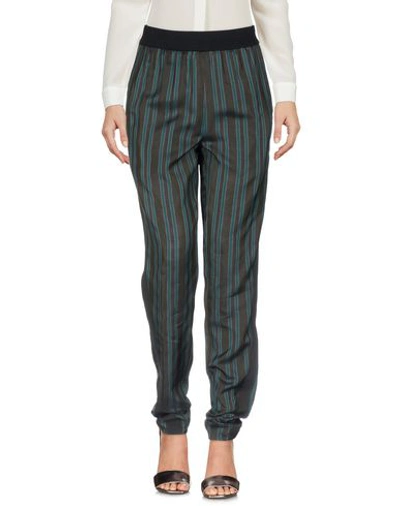 A.f.vandevorst Casual Pants In Military Green