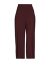 Clips Casual Pants In Brick Red