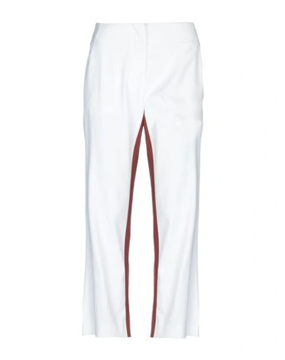 Alysi 直筒裤 In White