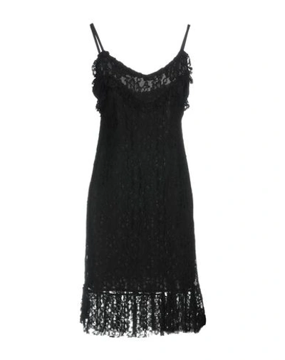 Blugirl Folies Midi Dresses In Black