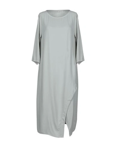 Crossley Knee-length Dress In Light Grey