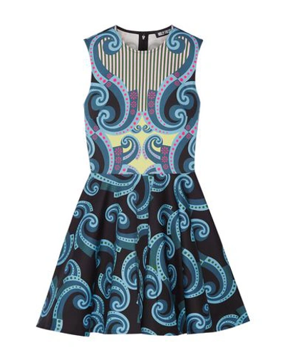 Holly Fulton Short Dress In Slate Blue